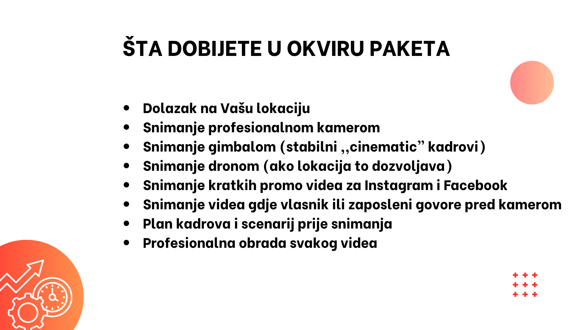 Sta sve dobijate u paketu